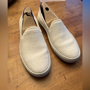 Rothy's original slip on shoe W 8 bright white
